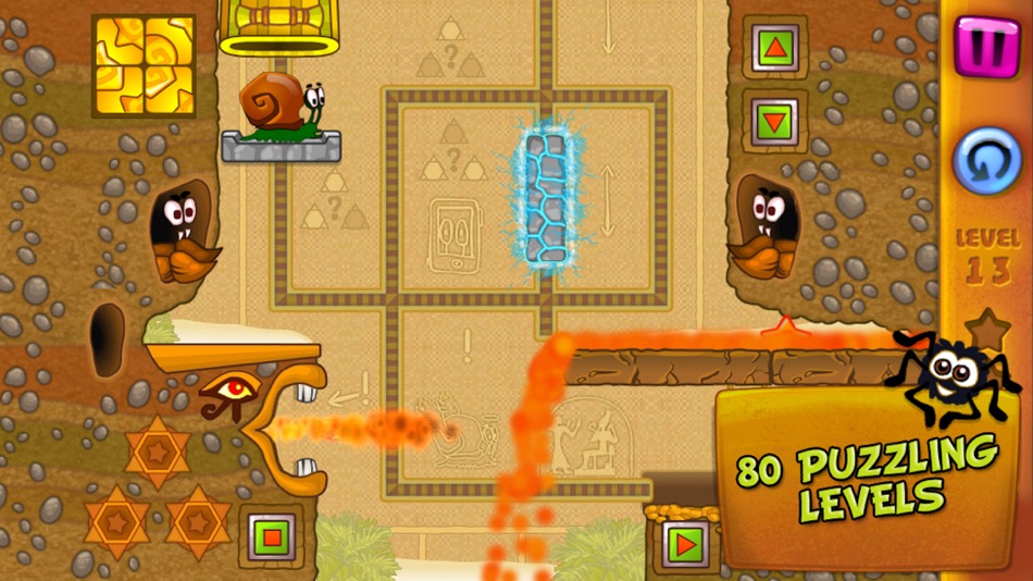 #2. Snail Bob (iOS) 由: Andrei Kovalishin