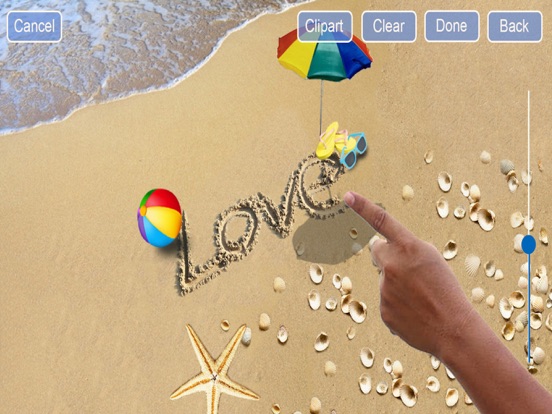 Screenshot #4 pour Sand Draw : Beach Creativity Realistc Drawing