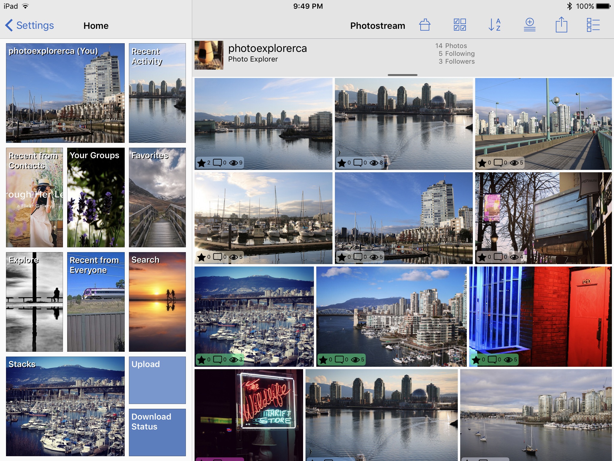 PhotoExplorer for Flickr and more screenshot 2