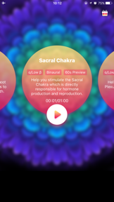Chakra Opening-binaural beats for Chakra training screenshot