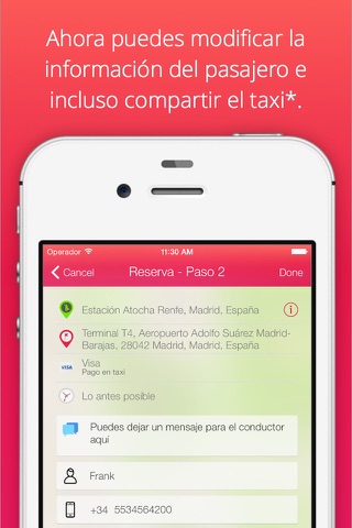 Imbric - Taxi, bus y parking screenshot 3