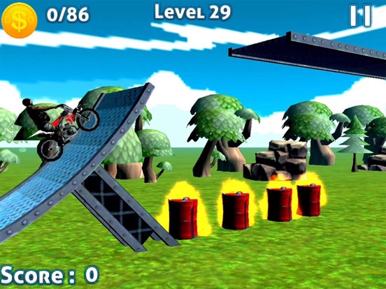 Screenshot #6 pour Stunt Bike Racer 3D