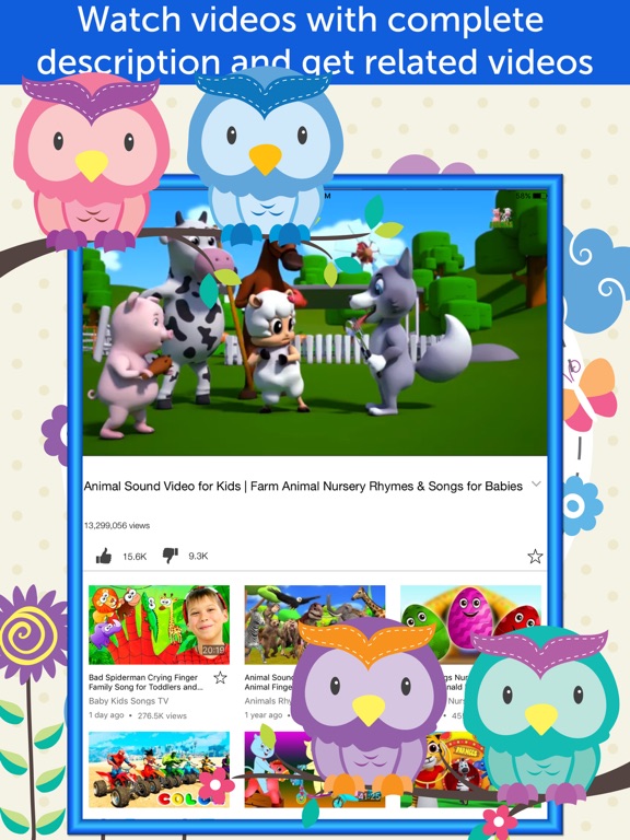 Kids Tube: Alphabet & abc Videos for YouTube Kidsのおすすめ画像3
