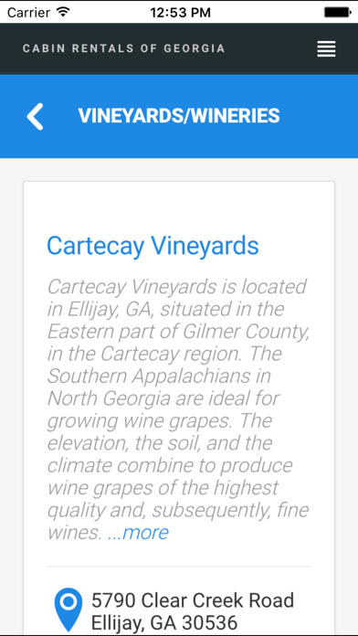 Screenshot #3 pour Cabin Rentals of Georgia