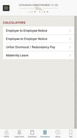 Employment Law and GDPR Tool screenshot 4