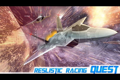 Jet Fighter Race Simulator - a Jet Fighter Combat screenshot 2
