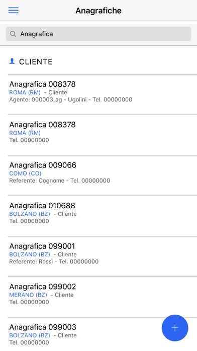 Bcom CRM Mobile Screenshot