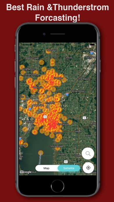 Live Cloud Lightning Radar Pro screenshot 2