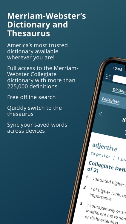 Merriam-Webster Dictionary+ screenshot-0
