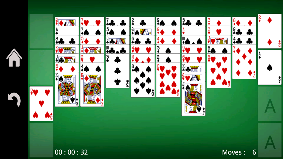 #2. FreeCell - card game (iOS) By: Sylvain Becker