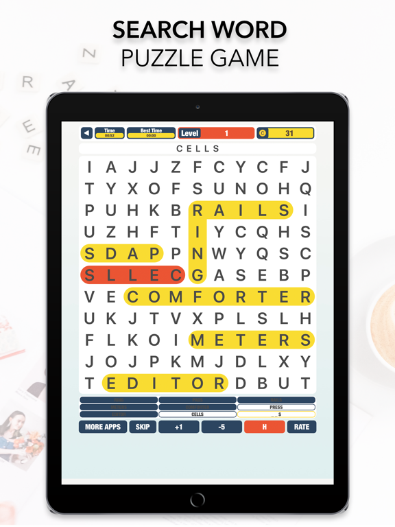 Screenshot #4 pour Word Search Fun Puzzle