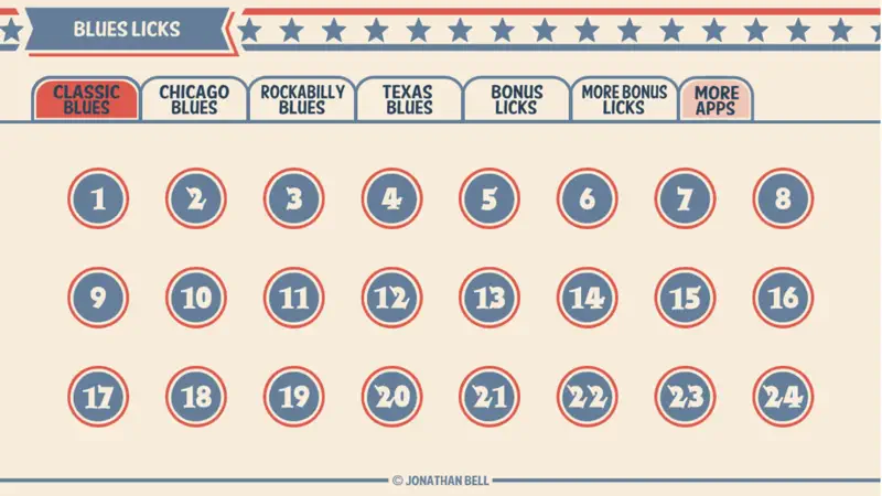 144 Blues Guitar Licks screenshot 1 of 3