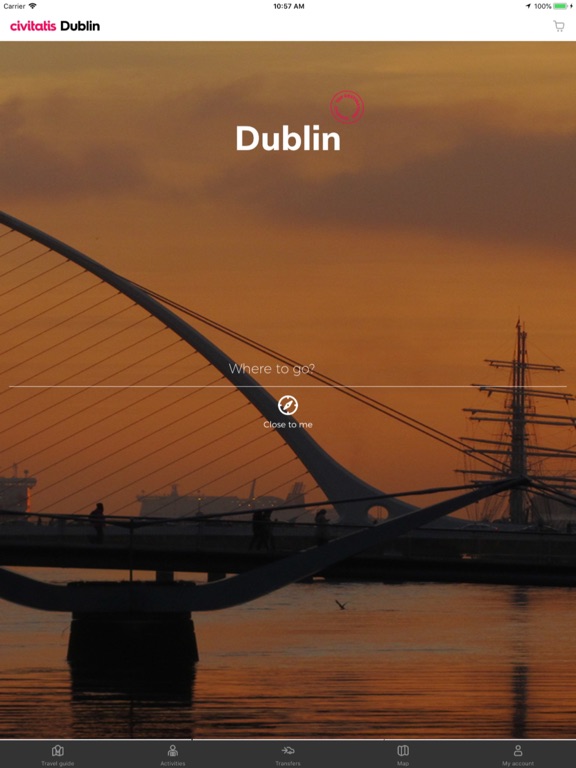 Dublin Guide Civitatis.com iPad screenshot 1 - Travel app