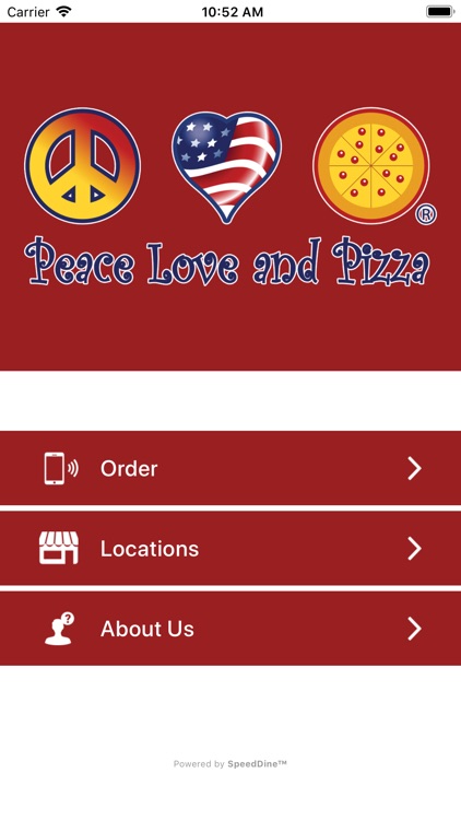 Peace Love & Pizza