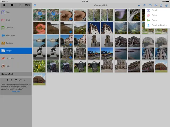Capture d'écran de PrintDirect sur iPhone 2