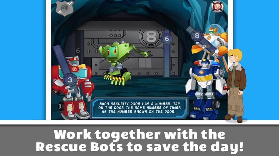 #5. Transformers Rescue Bots: (iOS) 由: PlayDate Digital