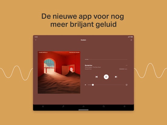 Sonos iPad app afbeelding 1