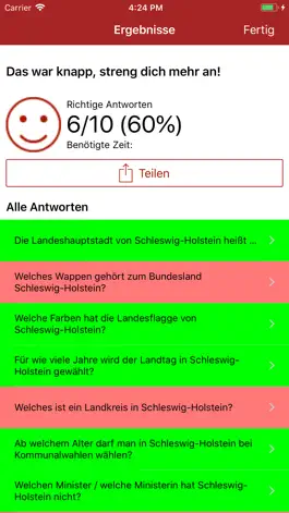 Game screenshot Einbürgerungstest 2020 by DW hack
