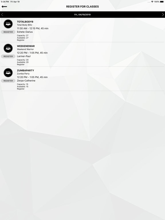 Screenshot #6 pour Watermark Fitness Centre
