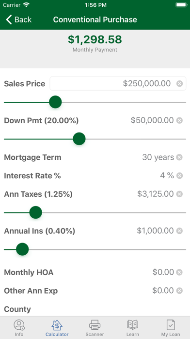 Park Lane Finance Solutions Screenshot