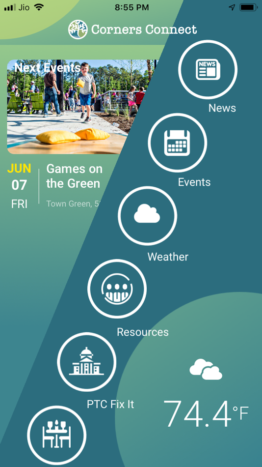 #2. Corners Connect (iOS) Podle: City of Peachtree Corners
