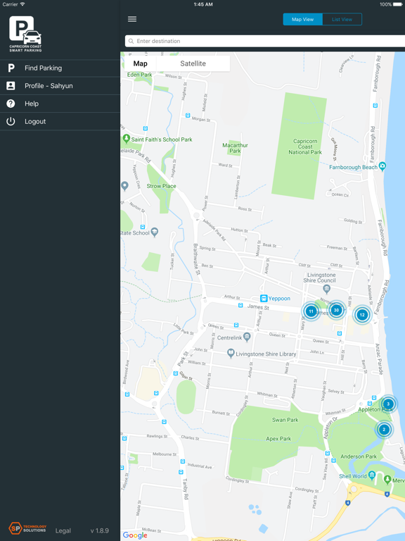 Screenshot #5 pour Capricorn Coast Smart Parking
