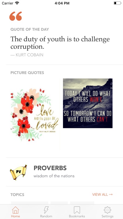 Daily Quotes & sayings -Quotlr screenshot-5