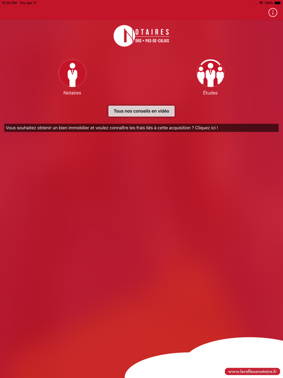 Screenshot #4 pour Notaires Nord  & Pas-de-Calais