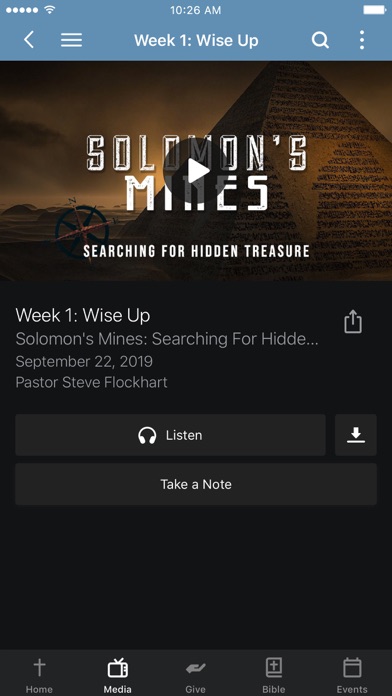 New Season Church App Screenshot