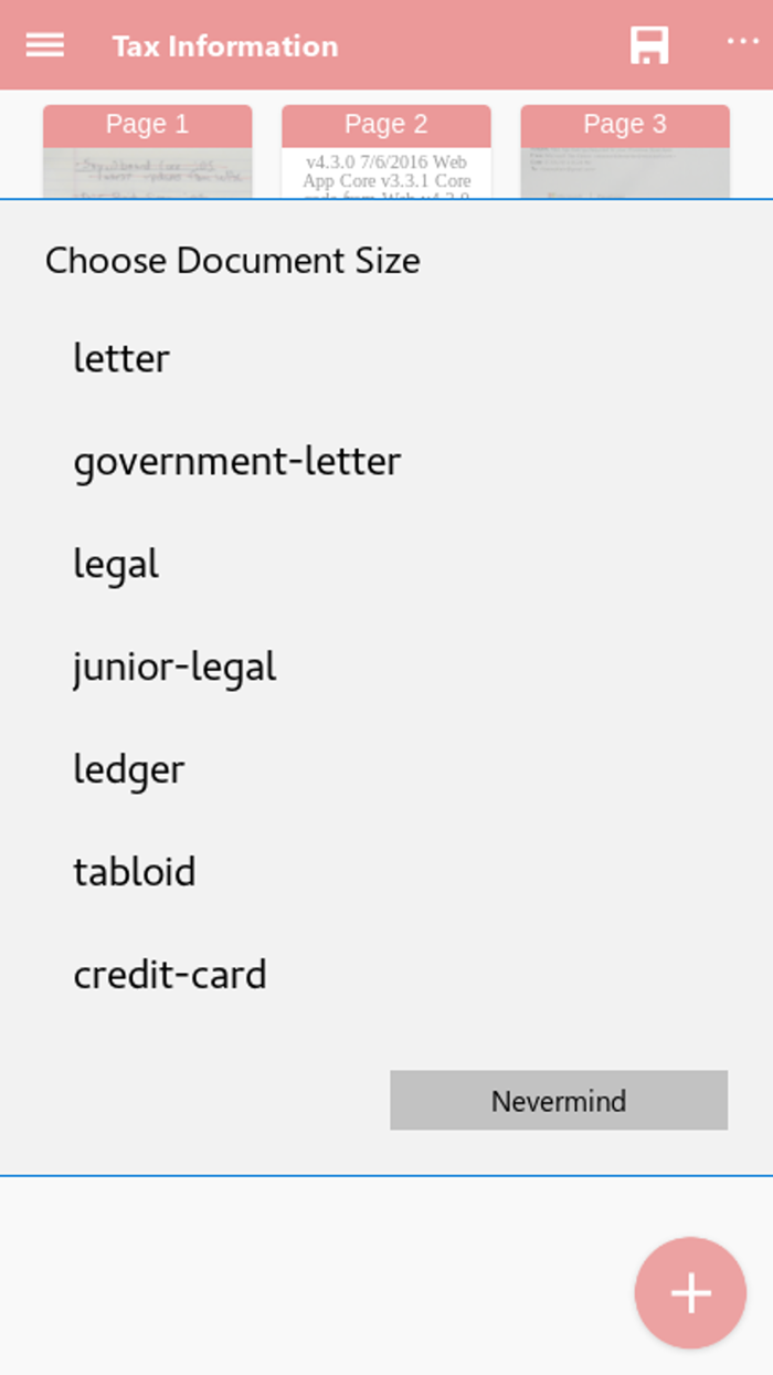 PDF Document Scanner
