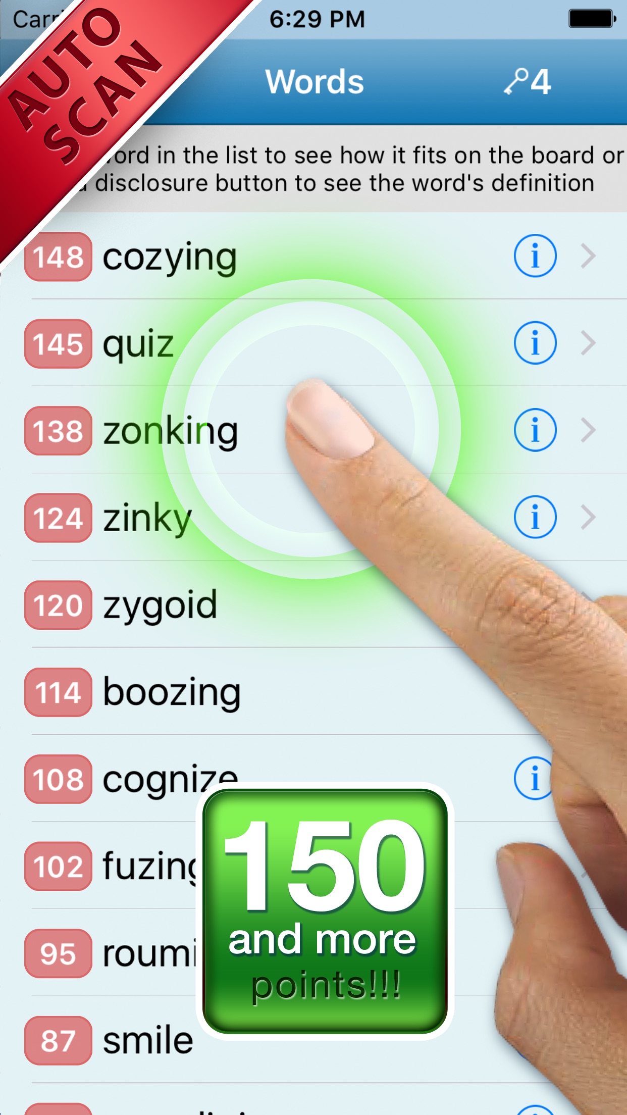Screenshot 3 of Words with EZ Cheats