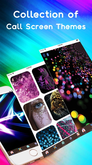 Screenshot #1 pour Color Call Screen Themes