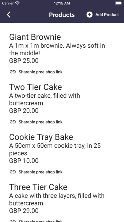 Pree - your own online shop