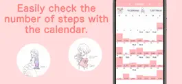 Game screenshot Caho's cute pedometer apk