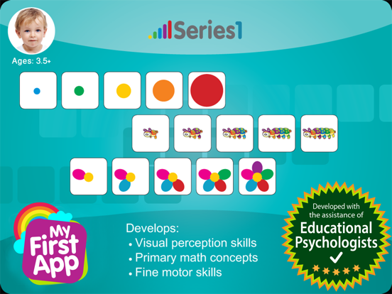 Series 1 iPad screenshot 1 - Education app