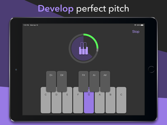 Screenshot #4 pour Absolute－Develop Perfect Pitch