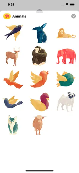 Game screenshot Animal стикеров mod apk
