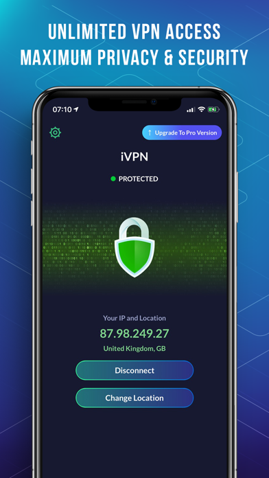 iVPN: VPN for Privacy,Security Screenshot