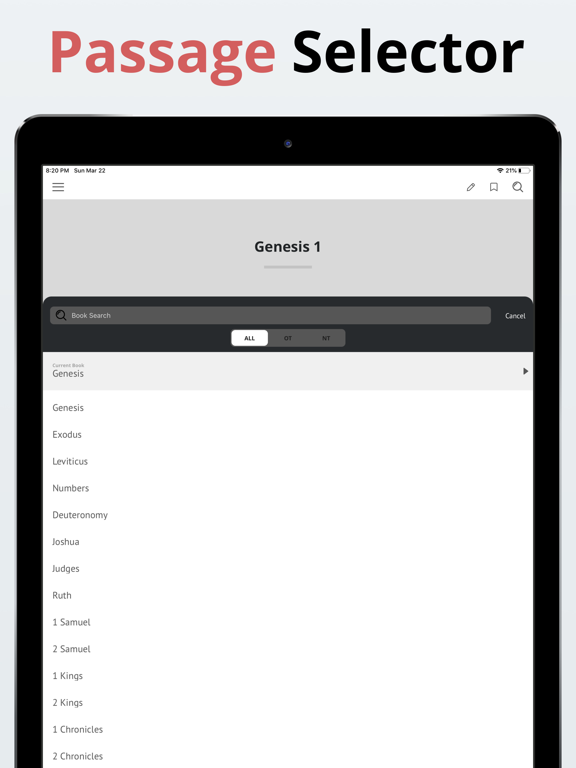 Screenshot #5 pour Pocket Bible
