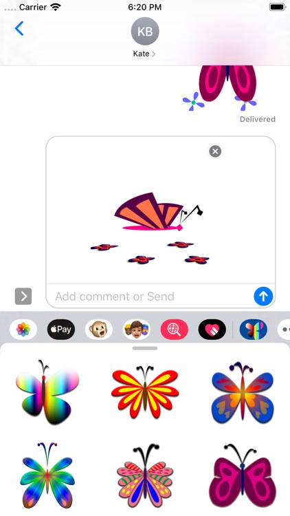 Butterflies Stickers