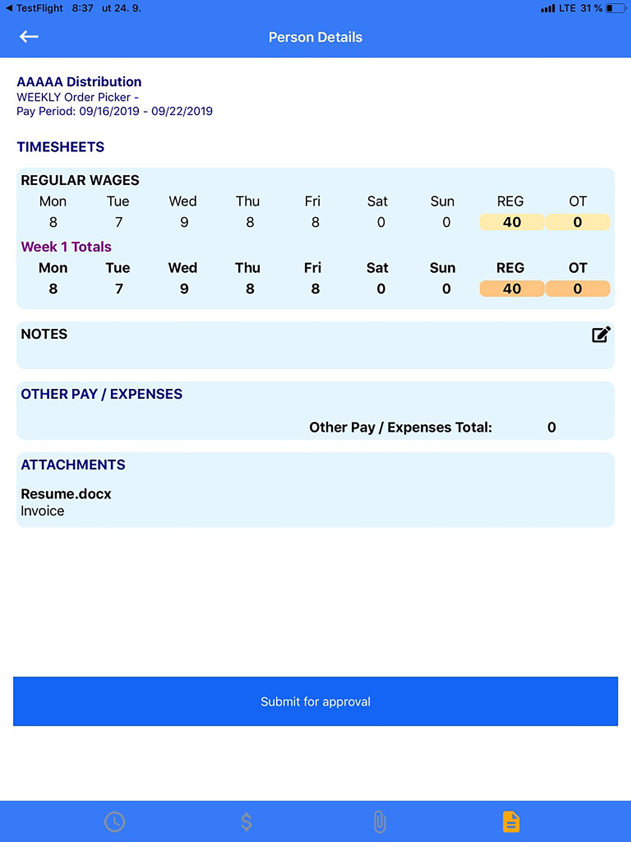 OnTimeEdge Mobile screenshot 20