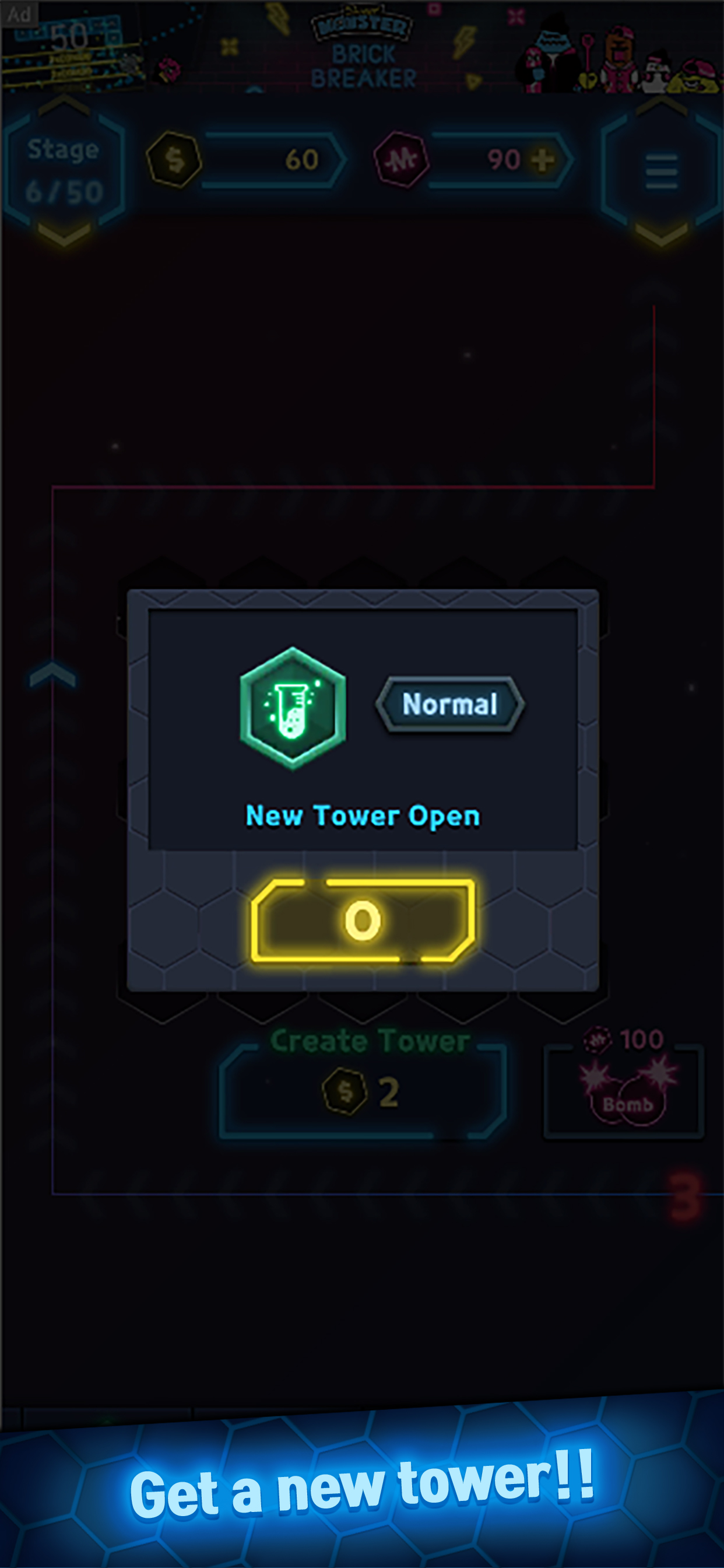 Neon Merge Defense