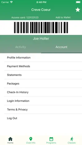 Game screenshot CCRC Tennis Mobile App hack