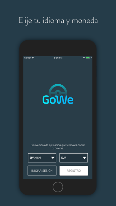 Screenshot #1 pour GoWe Driver