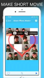 heart photo maker iphone screenshot 3