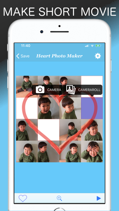 Screenshot #3 pour Heart Photo Maker