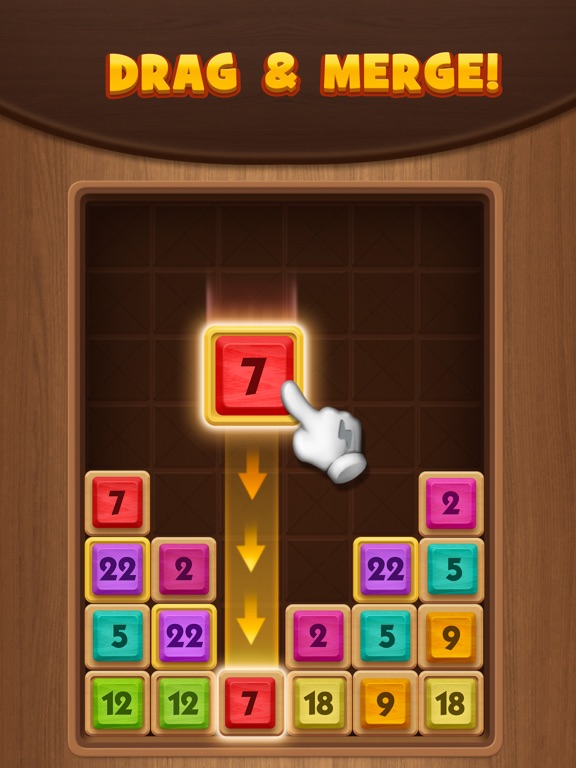 Screenshot #6 pour Drag It Merge: Number Block 3D