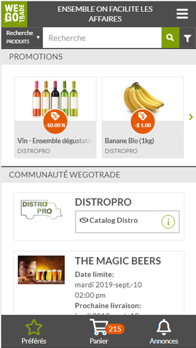 Screenshot #2 pour WeGoTrade
