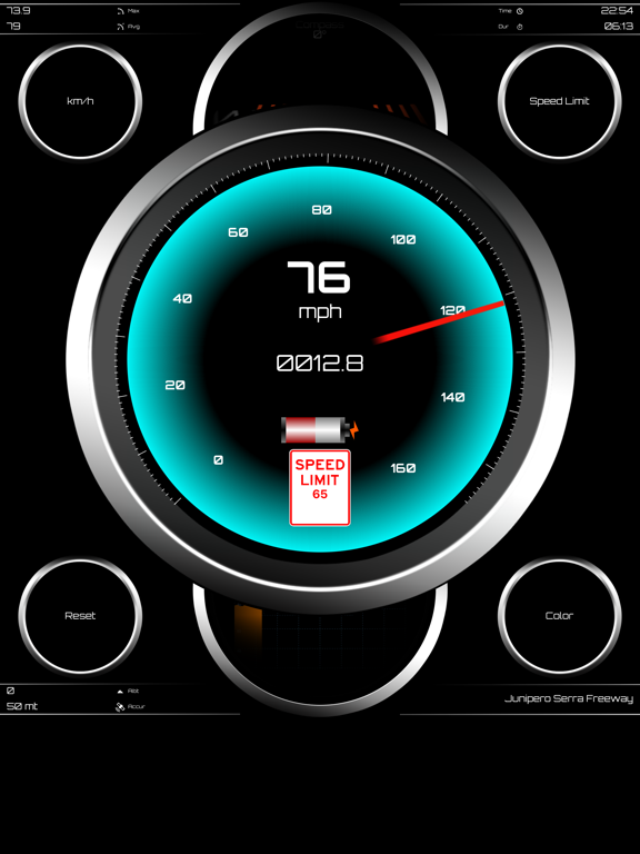 Speedometer • iPad screenshot 7 - Utilities app