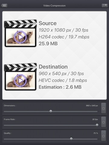 Video Compressor - HD iPad screenshot